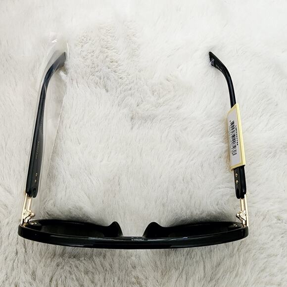 NEW Le Specs Missoma Jupiter Link Aviator Black Pearl Sunglasses - Picture 6 of 16